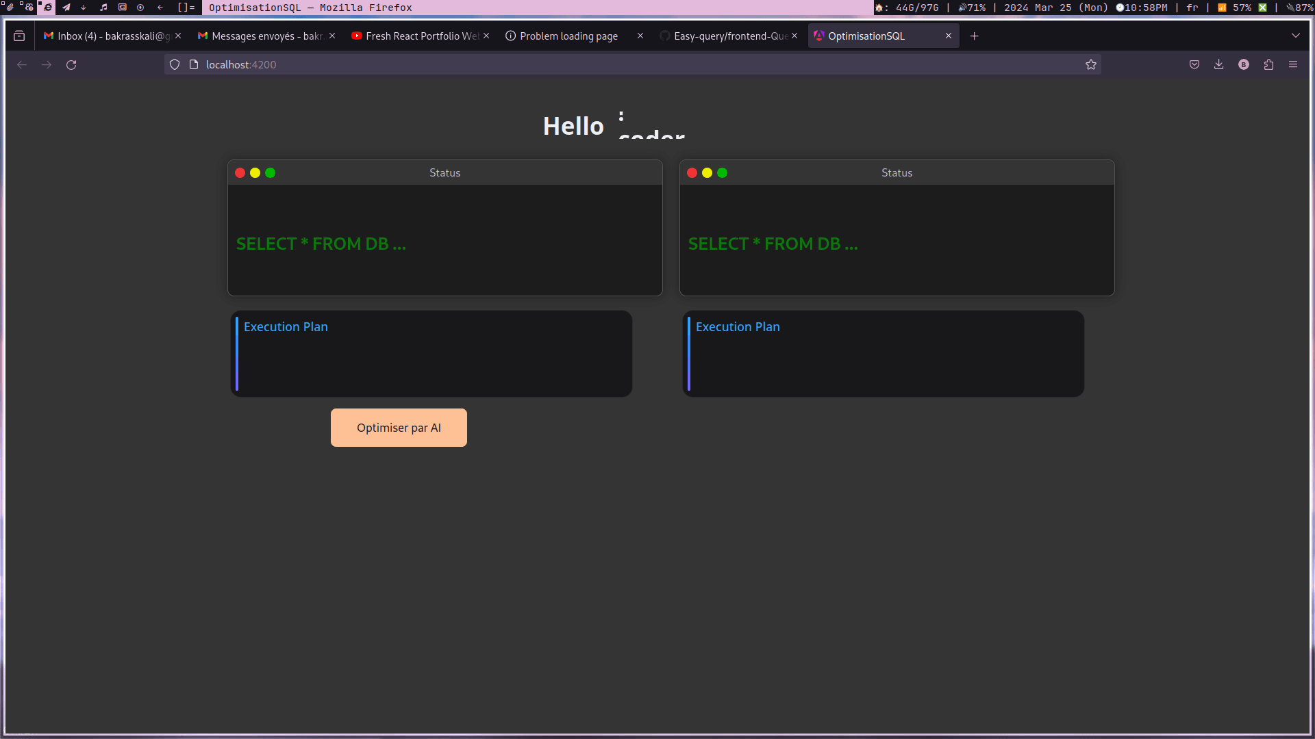 Screenshot of Easy Query
